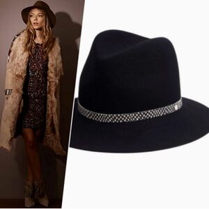 Rag and Bone Floppy Brim Wool Fedora Hat